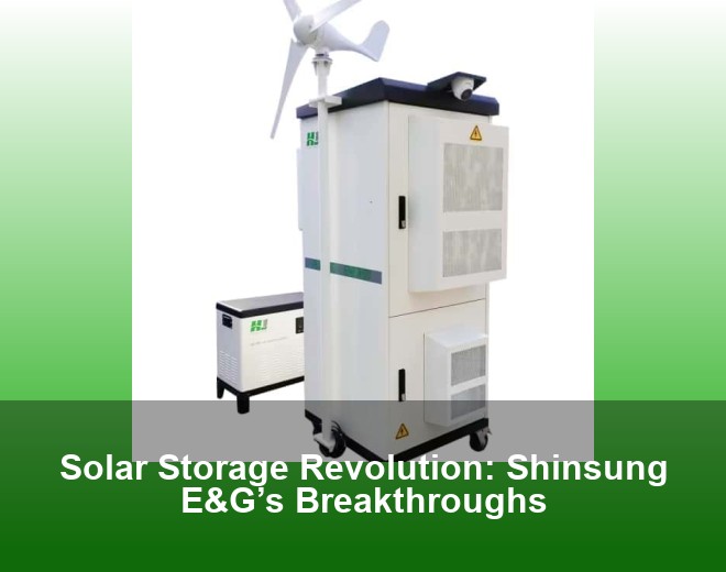 Solar Storage Revolution: Shinsung E&G’s Breakthroughs